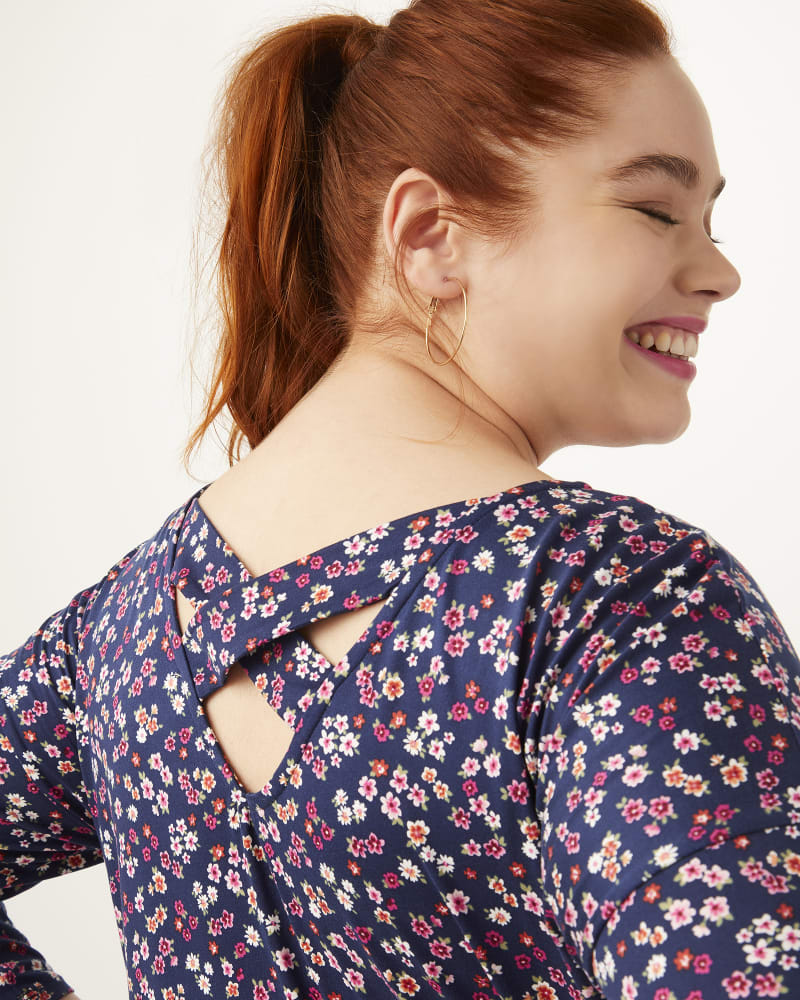 Back of plus size  by Molly&Isadora | Dia&Co | dia_product_style_image_id:163395
